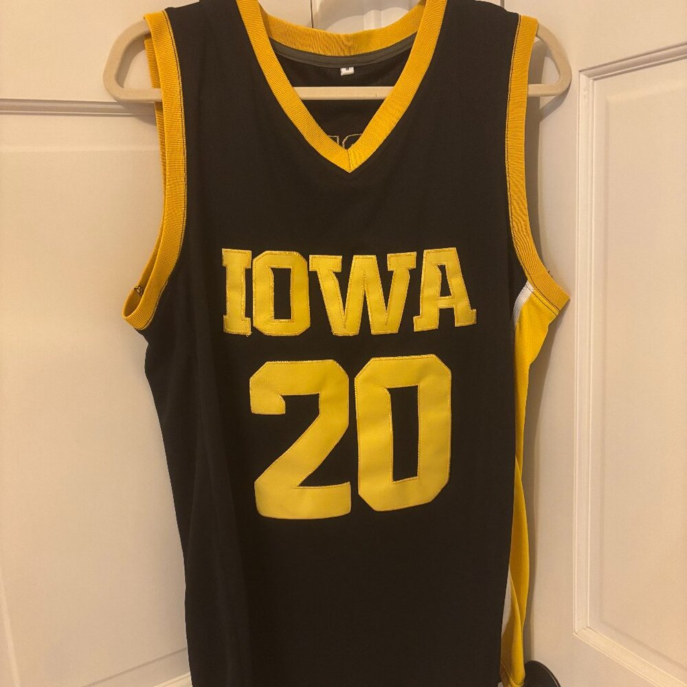 Iowa basketball jersey